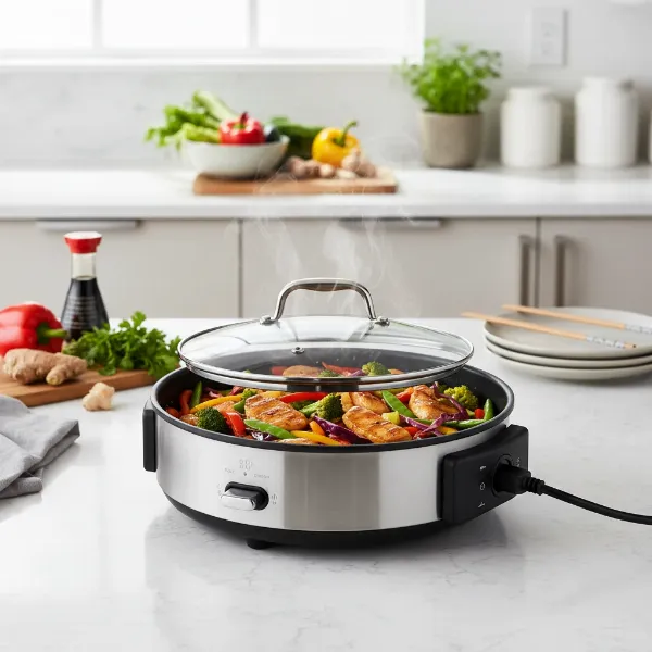Review: Healthy Choice PFOA-Free Electric Skillets for Healthier Cooking