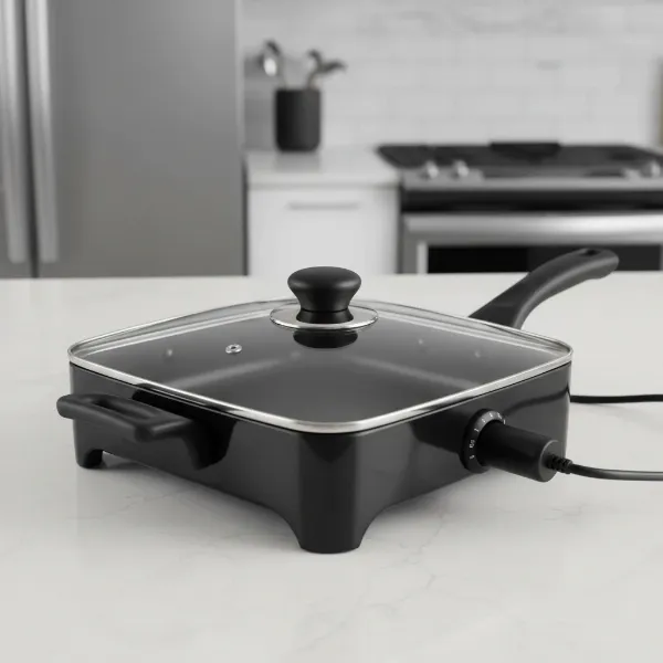 Review: IMUSA 12-inch Electric Nonstick Skillet for Versatile Braising